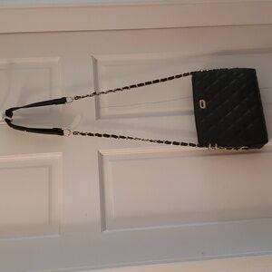 Small black leather bag ⚫